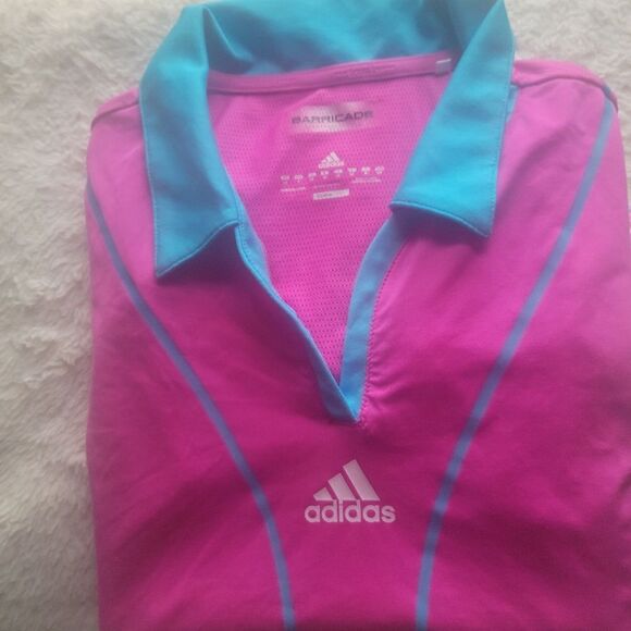 Women's Addias Barricade Tennis Polo Sz S - Picture 10 of 10